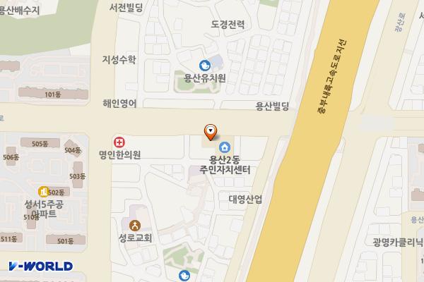 용산파출소 위치 지도 — 대구광역시 달서구 선원로 276