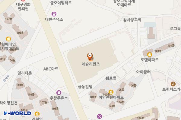 이마트 월배점 위치 지도 — 대구광역시 달서구 진천로 92