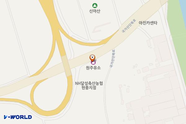 원주유소 위치 지도 — 대구광역시 달성군 현풍읍 국가산단북로 474