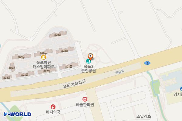 옥포3호근린공원 위치 지도 — 대구광역시 달성군 옥포읍 비슬로 2003