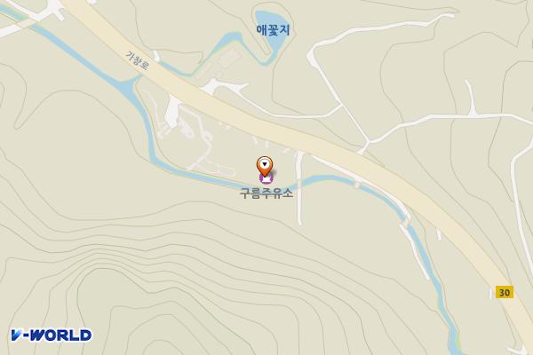 구름주유소 위치 지도 — 대구광역시 달성군 가창면 가창로 169