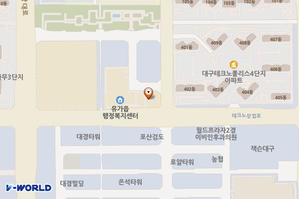 유가파출소 위치 지도 — 대구광역시 달성군 유가읍 테크노상업로 99