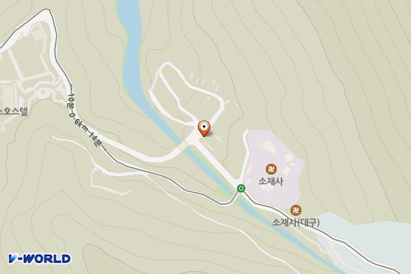 비슬산휴양림관리사무소 위치 지도 — 대구광역시 달성군 유가읍 일연선사길 61