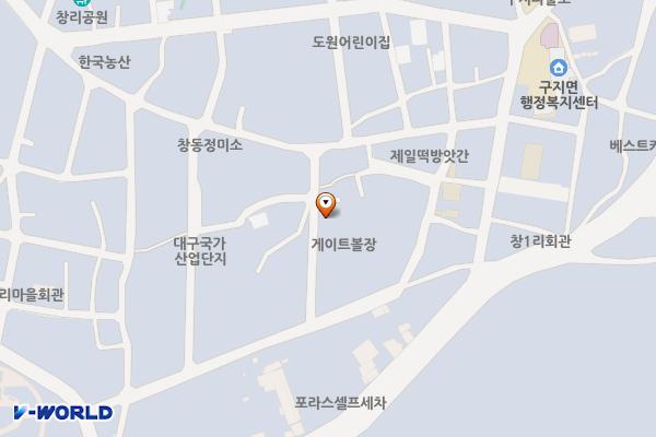 구지시장 위치 지도 — 대구광역시 달성군 구지면 구지시장길 46-8, 구지면 노인회관