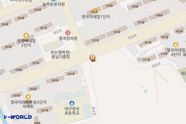 명곡우체국 위치 지도 — 대구광역시 달성군 화원읍 화암로 76