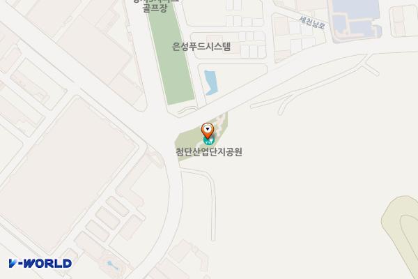 첨단산업단지근린공원 위치 지도 — 대구광역시 달성군 다사읍 세천남로 89