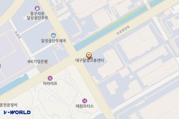 달성산업단지관리공단 위치 지도 — 대구광역시 달성군 논공읍 논공중앙로34길 1