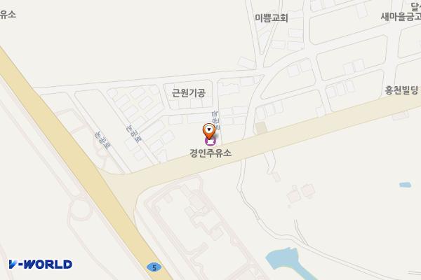 경인주유소 위치 지도 — 대구광역시 달성군 논공읍 논공로 842
