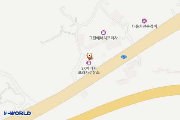 그린에너지프라자(충전소) 위치 지도 — 대구광역시 달성군 논공읍 비슬로 1705