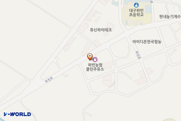 하빈농협클린주유소 위치 지도 — 대구광역시 달성군 하빈면 하빈로 380