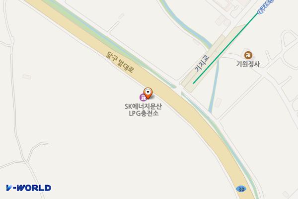문산LPG충전소 위치 지도 — 대구광역시 달성군 다사읍 달구벌대로 432