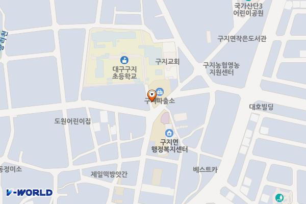 구지파출소 위치 지도 — 대구광역시 달성군 구지면 창리로11길 51