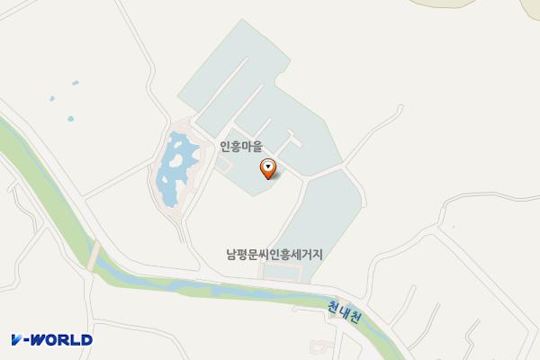 남평문씨본리세거지 위치 지도 — 대구광역시 달성군 화원읍 인흥3길 18-8