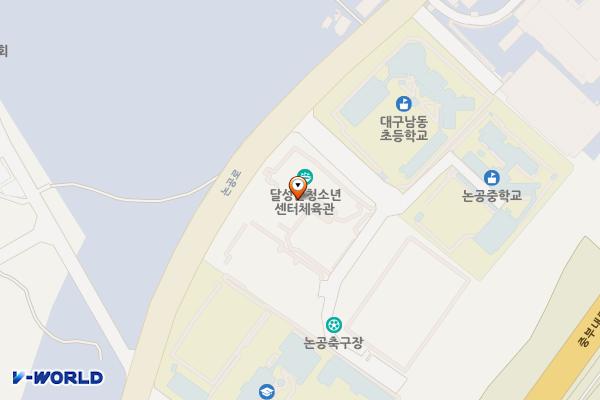 달성군청소년센터 위치 지도 — 대구광역시 달성군 논공읍 논공로 252