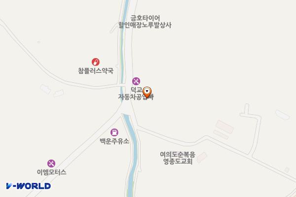 한국전력공사 영종지사 1층 위치 지도 — 인천광역시 영종구 운중로48번길 65 (운남동)