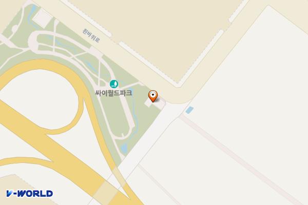 하늘도시 8호 근린공원 화장실 위치 지도 — 인천광역시 중구 흰바위로 320