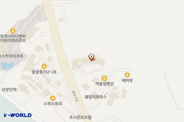인천교직원수련원 1층 위치 지도 — 인천광역시 영종구 용유서로 358, 인천교직원수련원 (을왕동)