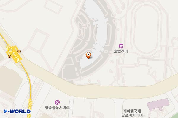 정부합동청사 위치 지도 — 인천광역시 영종구 공항로424번길 47, 인천국제공항정부합동청사 (운서동)