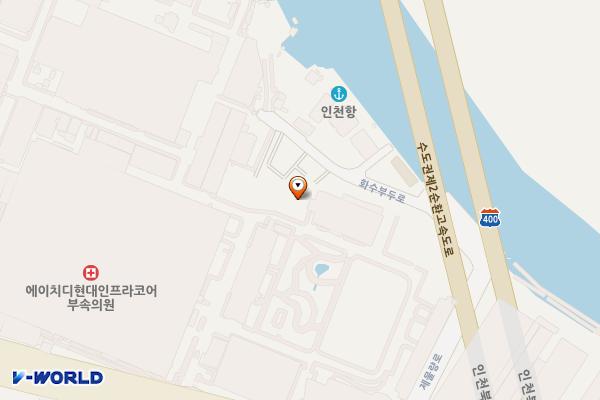 화수부두 공중화장실 위치 지도 — 인천광역시 제물포구 화수부두로 35번길 7