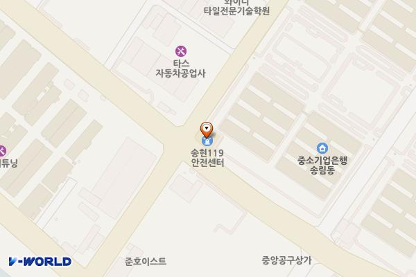 송현119안전센터 위치 지도 — 인천광역시 제물포구 방축로 39