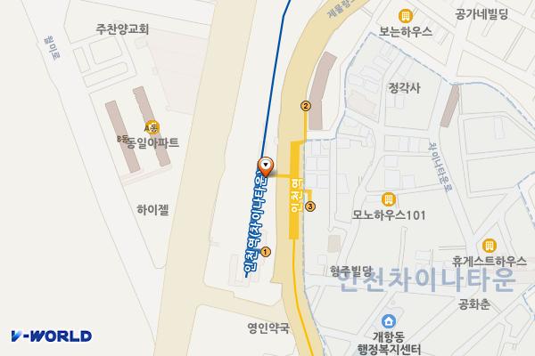 인천역 위치 지도 — 인천광역시 제물포구 제물량로 269, 인천역 (북성동1가)