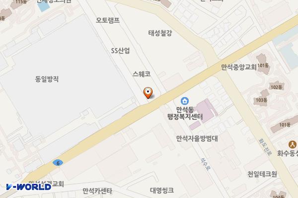 만석동 인천주유소 위치 지도 — 인천광역시 제물포구 제물량로 387