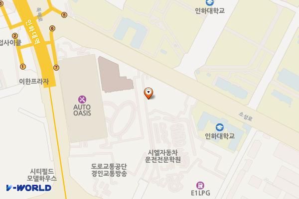 송강충전소 위치 지도 — 인천광역시 미추홀구 소성로 24 (용현동)