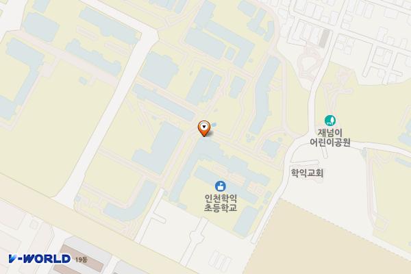 인천학익초등학교 위치 지도 — 인천광역시 미추홀구 한나루로403번길 122