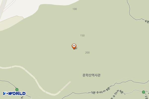 문학산 정상 위치 지도 — 인천광역시 미추홀구 학익동 78-24