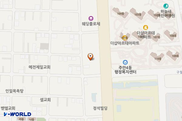 KH에너지(주)직영청도1주유소 위치 지도 — 인천광역시 미추홀구 경원대로 813-9 (주안동)