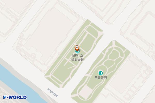 첨단산업클러스터단지1호공원 위치 지도 — 인천광역시 연수구 첨댄대로 60번길