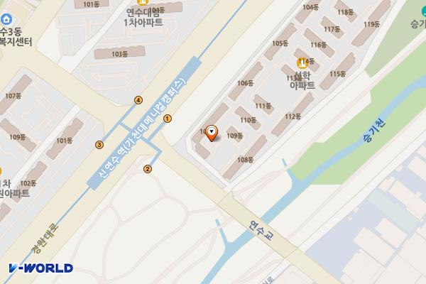 선학종합사회복지관 위치 지도 — 인천광역시 연수구 선학로 14 (선학동, 선학동 시영아파트)