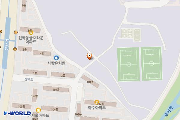 선학텃밭화장실 위치 지도 — 인천광역시 연수구 경원대로496번길 65 (선학동)