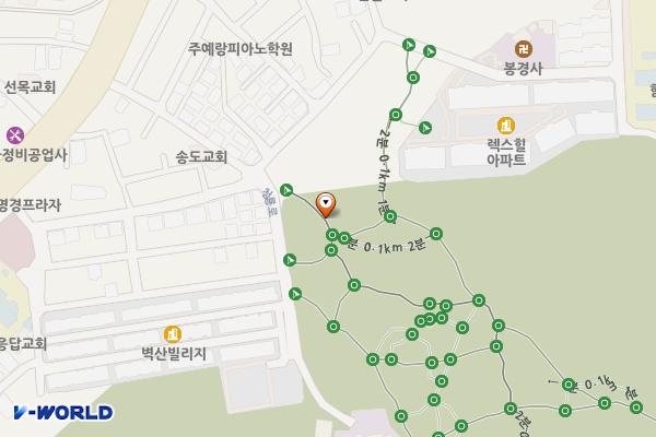 청룡공원 위치 지도 — 인천광역시 연수구 청룡로 37