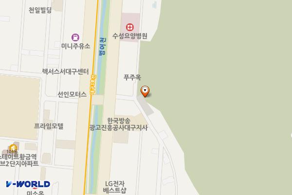 황금동공영주차장2 위치 지도 — 대구광역시 수성구 황금동 953-4