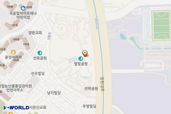 선학근린공원 위치 지도 — 인천광역시 연수구 선학동 210-4