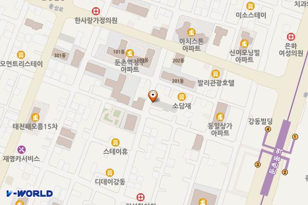 둔촌역전통시장 공영주차장 위치 지도 — 서울특별시 강동구 풍성로54길 19