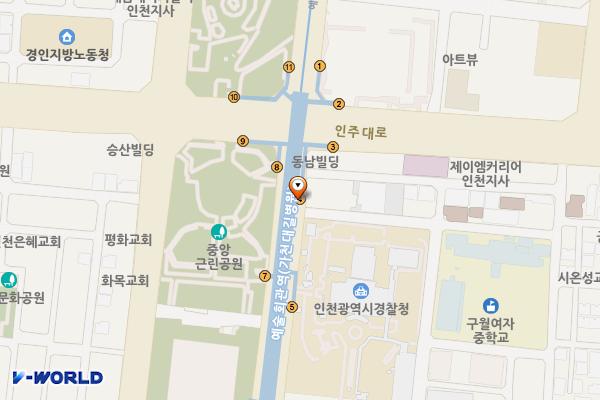 예술회관역 위치 지도 — 인천광역시 남동구 예술로 지하172
