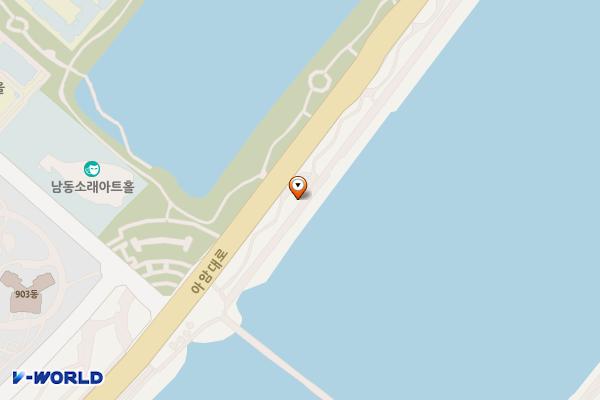 해오름근린공원 위치 지도 — 인천광역시 남동구 아암대로 1454