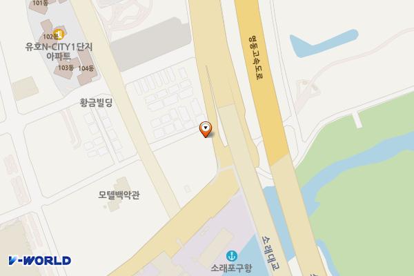 소래새우 위치 지도 — 인천광역시 남동구 소래로 109, 소래새우 공중화장실 (논현동)