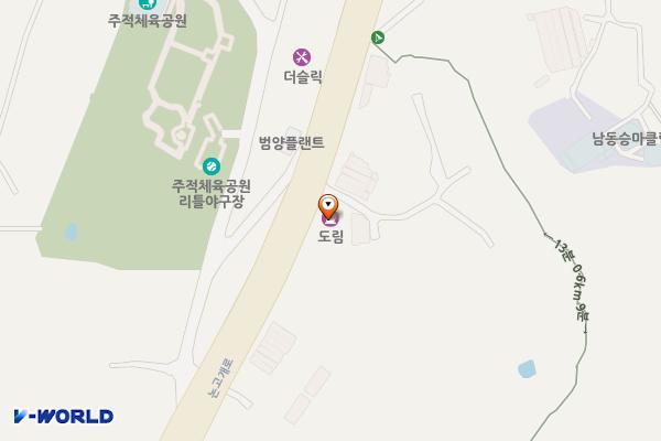 디와이에너지㈜ 도림주유소 위치 지도 — 인천광역시 남동구 논고개로 252