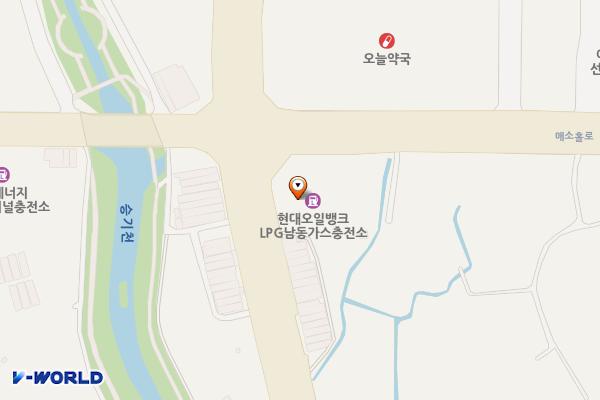 (주)남동가스충전소 위치 지도 — 인천광역시 남동구 남동대로 626