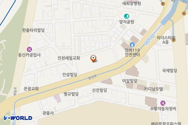 경복빌딩 위치 지도 — 인천광역시 남동구 경인로 607