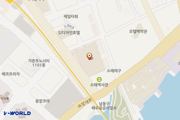 소래포구종합어시장 위치 지도 — 인천광역시 남동구 소래역로 12
