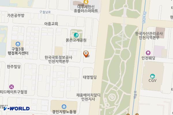 세계로기업 위치 지도 — 인천광역시 남동구 문화로 147