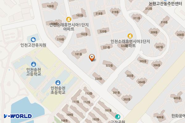 모험어린이공원 위치 지도 — 인천광역시 남동구 앵고개로815번길 38