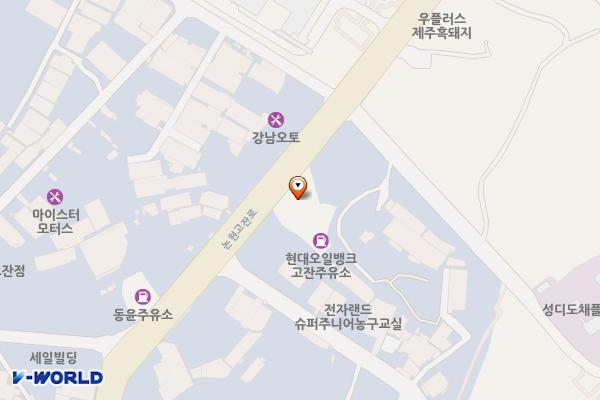 현대오일뱅크고잔주유소 위치 지도 — 인천광역시 남동구 논현고잔로 156, 고잔주유소 (고잔동)