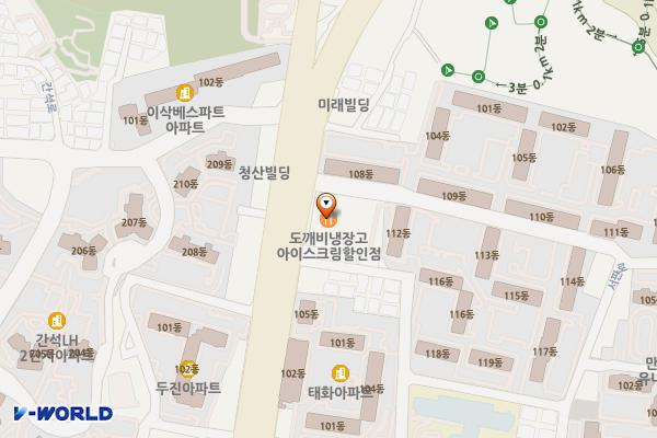 벽산아파트상가 위치 지도 — 인천광역시 남동구 호구포로 920