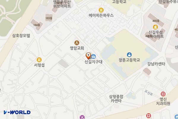 영등포본동제2공영주차장 위치 지도 — 서울특별시 영등포구 신길로60길 34
