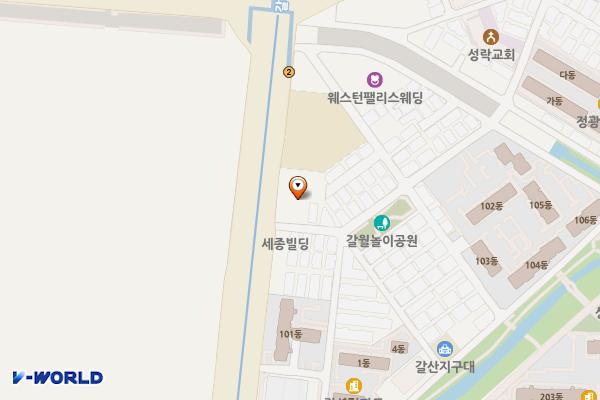 현대오일뱅크(주)직영부평공단셀프주유소 위치 지도 — 인천광역시 부평구 부평대로 262(갈산동)